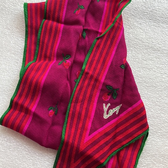 Vtg Kenzo Long Scarf - Picture 4 of 15